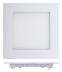 6w LED Square Recessed Ceiling Panel Warm White 3000K