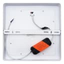18w Square LED Ceiling Light Cool White with Red Ambient Ring Surface Mount 
