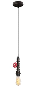 Industrial Pendant Light Rustic Metal Vintage Water Pipe Ceiling Light M0157 with 4W ST58
