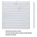 48W Ceiling Suspended Recessed LED Panel Light 600 x 600 Back Light Office Tiles