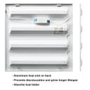 48w LED Panel 600 x 600 Ceiling Light 6500k Recessed 4 Sections Back Light