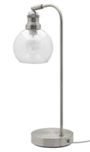 Modern Clear Glass Globe Table Lamp H3004