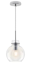 Modern Clear Glass Globe Ceiling Pendant Light Ball Lamp Shade H3132
