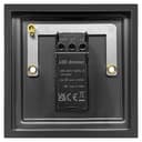 Brush Antique Brass Dimmer Switch 1 Gang Single Pole 5-100w BE352KME 