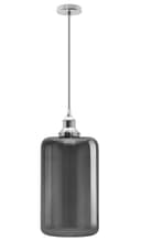 Modern Glass Smokey Grey Pendant Light M0208