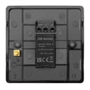 LED Dimmer Switch Black Nickel Screwless Finish 1 Gang Single Pole 100w N352GME