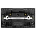  USB Double Socket With 2 USB Charger Port Black Nickel Plate Quick Charge PD20W N411820WGME