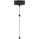 Metal Ceiling Pull Cord Light Switch 1 Way 6A Black Nickel PU04