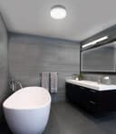 18w Round LED Flush Mount Light IP65 6500k Bright Daylight 0832F