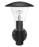 Outdoor Garden Black Finish Stainless Steel Security Wall Light IP44 ZLC049 