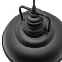Vintage Black Metal Ceiling Lamp Shade 