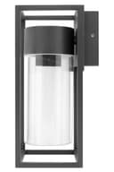 4w Outdoor Modern Rectangular Wall Lantern With Clear Diffuser ZLC079K