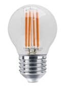 4w LED Golf Ball Purple Light Bulb E27 Clear Glass