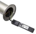 Modern LED Bollard Light Stainless ZLC310K with Warm White 5w E27 Clear Candle