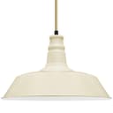 Modern Pendant Ceiling Light Shade Cream Colour 