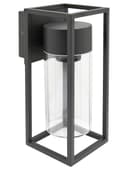 4w Outdoor Modern Rectangular Wall Lantern With Clear Diffuser ZLC079K