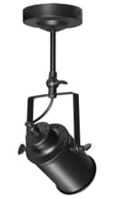 Black Adjustable Retro Industrial Ceiling Spot Light Metal Finish 