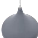 Metal Grey White Ceiling Light Shade Modern Contemporary 