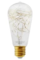 1w E27 ST58 LED Red Fairy String Filament Light Bulb