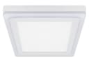 18w Square LED Ceiling Light Cool White with Blue Ambient Ring Surface Mount 