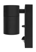 Black PIR Stainless Steel Single Outdoor Wall Light With Movement Sensor Down ZLC037DSEN