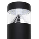 3w Black LED Bollard Post Ground Spike Light Cool White ZLC301CW