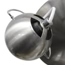 Brushed Chrome 3 Way Adjustable Eyeball Ceiling Spotlight GU10