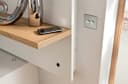 LED Dimmer Switch 800w 2 Gang 300w x 2 Single Pole Gloss Brushed Chrome Screwless N354DME