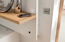 Light Switch 3 Gang 2 Way Gloss Brushed Chrome Wall Switch Screwless Finish N306DME