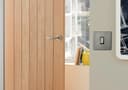 Light Switch 1 Gang 2 Way Gloss Brushed Chrome Wall Switch N302DME