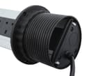 Stainless Steel Top Pop Up Socket With 2 USB Charging Port 3 Plug Sockets