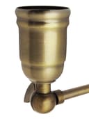 Modern Vintage Industrial Antique Brass Adjustable Double Arm Wall Light Lamp