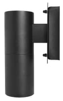 Single Outdoor Wall Light Black Stainless Steel IP65 ZLC076B