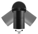 Adjustable Black Outdoor Wall Light  ZLC042B