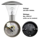 Stainless Steel Garden Wall Light IP44 ZLC011