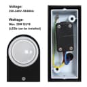 Modern Black Outdoor Wall Light Up Down Garden luminare ZLC024 