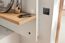Light Switch 3 gang 2 way 10ax Black Nickel