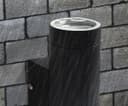 Black Stainless Steel Double Outdoor Wall Light IP65 ZLC019B