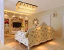 Rectangular Modern Crystal Ceiling Chandelier Droplet Effect Reflective Mirror Base
