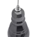 Smoke Grey Glass Ceiling Light Shade Pendant Chrome Modern Retro Vintage 