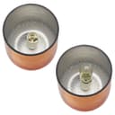 Modern Glass Table Lamp 3D Speckle Copper Finish CL001 