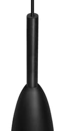 Modern Scone Ceiling Pendant Light Black Metal Slim Lampshade Contemporary M0128 with 7w E14 Candle CW 