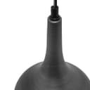 Droplet Modern Ceiling Pendant Light Grey Dark Pewter Metal Shade M0145