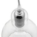 Modern Mini Globe Clear Glass Pendant Light M0185