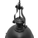 Industrial Black Ceiling Pendant Light M0146 with 9W WW LED