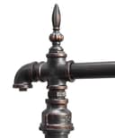Vintage Rustic Industrial Water Pipe Wall Light with Gauge M0192P 