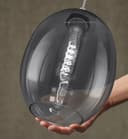 Modern Vintage Oval Glass Ceiling Pendant Light M0197