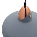 Retro Vintage Industrial Grey Metal Ceiling Pendant Light M0210