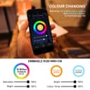 10W B22 LED Smart WiFi Light Bulb Colour Changing Mood Lamp