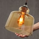 Modern Vintage Gold Glass Pendant Light Lamp M0225